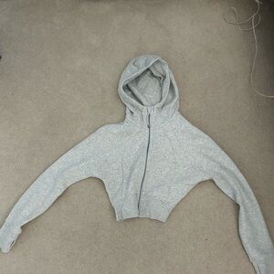 Lululemon cropped zip up jacket